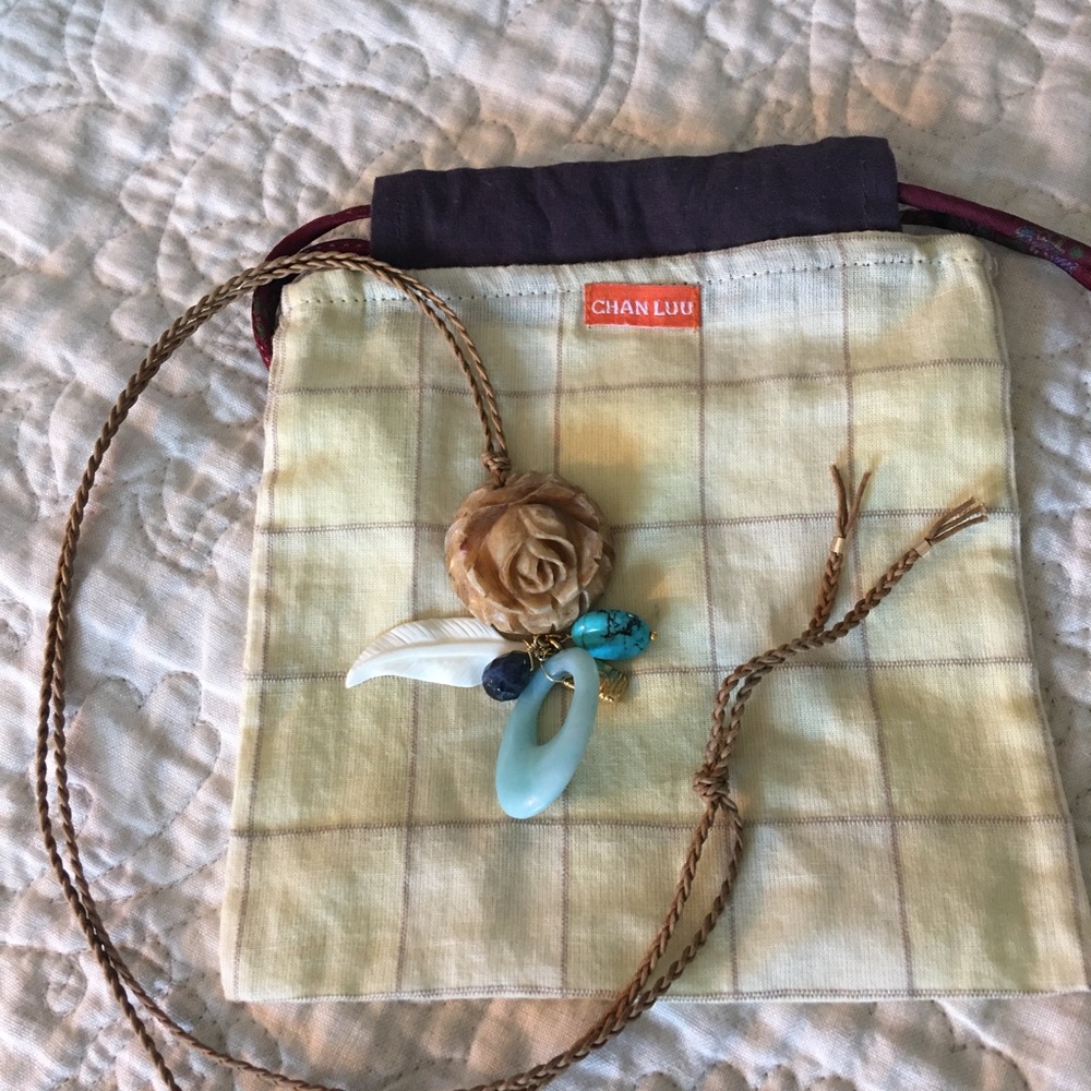 Chan Luu multi-charm pendant necklace